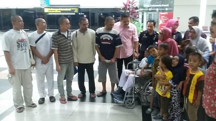 Lima Nelayan Asal Langkat Akhirnya Dipulangkan dari Malaysia