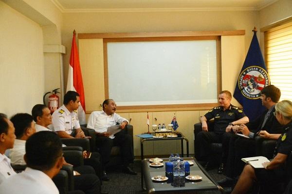Bakamla RI Terima Kunjungan Bilateral ABF