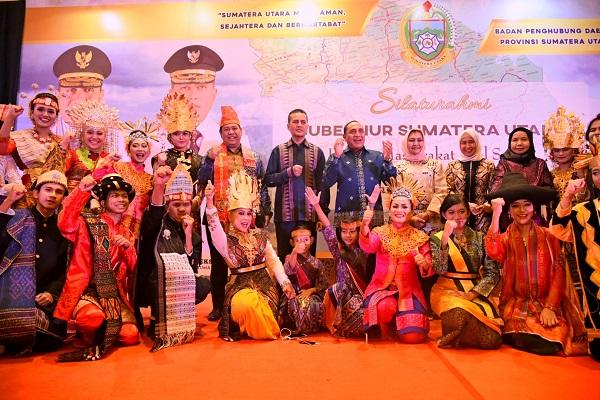 Silaturahmi dengan Warga Sumut di Jakarta dan Sekitarnya, Gubernur Sumut: Bantu Kami Besarkan Sumut