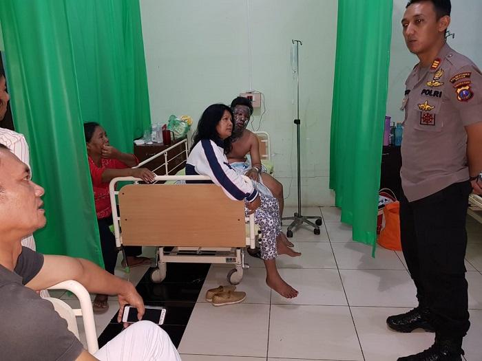 Pelaku Bakar Diri dan Mantan Pacarnya Dirujuk Ke RS Adam Malik