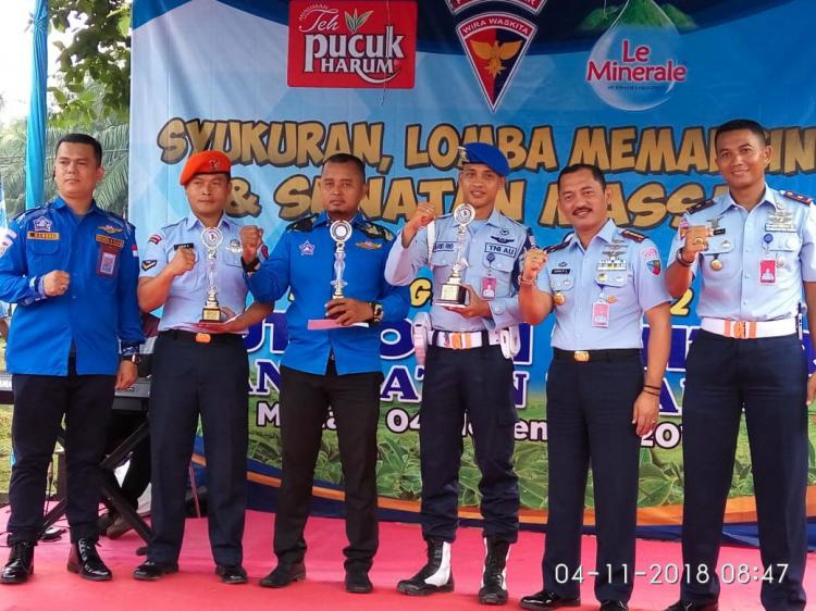 Puncak Peringatan HUT POM AU, Lanud Soewondo Gelar Syukuran, Lomba Memancing dan Sunatan Massal