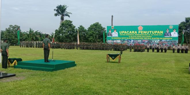 Pelaksanaan TMMD ke-103 Tahun 2018 Kodim 0203/Langkat Resmi Ditutup