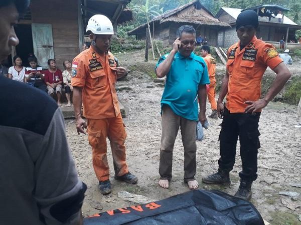 1 Km dari Lokasi, Tim Gabungan Kembali Temukan Korban Ketiga Longsor di Nias Selatan