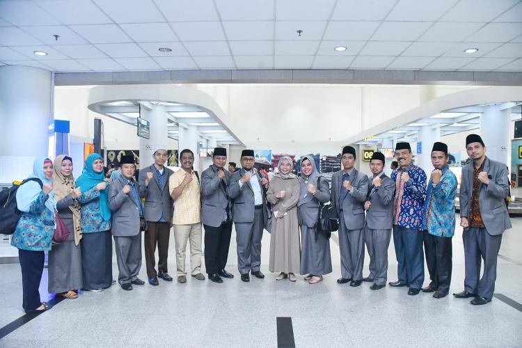 Sambut Kafilah MTQN Korpri 2018, Sekda Bersyukur Sumut Lima Besar