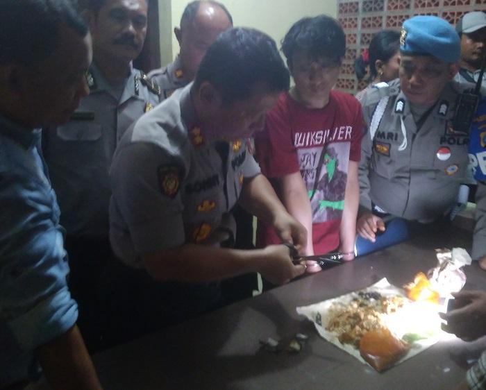 Pasutri Terciduk Bawa Sabu dalam Nasi Bungkus Saat Jenguk Tahanan Polrestabes Medan