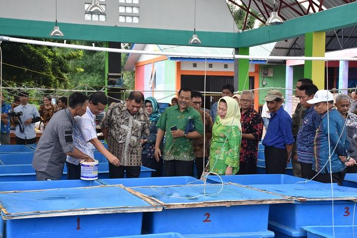 Balai Benih Ikan Air Tawar di Desa Lengau Seprang Resmi Beroperasi