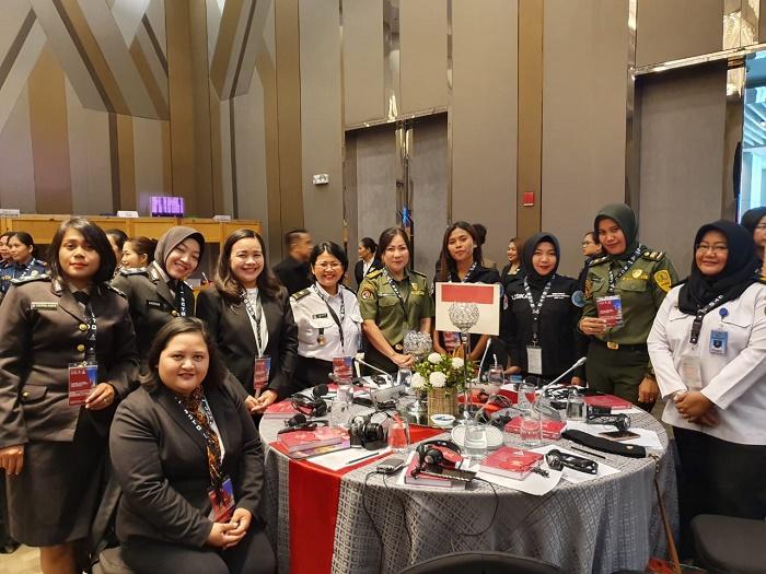 Srikandi Bakamla RI/IDNCG Ikut Pertemuan Penegak Hukum Wanita se-Asia