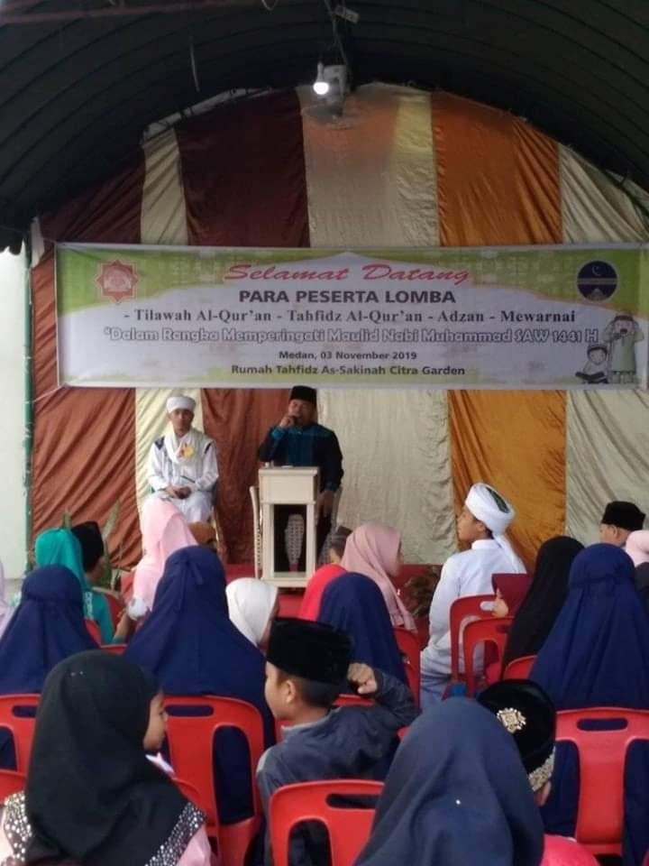 Peringati Maulid Nabi Muhammad SAW, Masjid As Asakinah Gelar Perlombaan