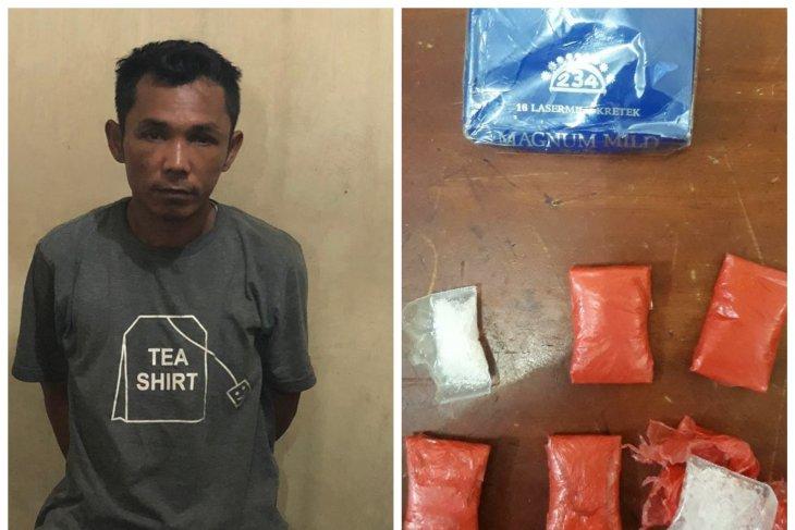 6 Bungkus Sabu Siap Edar Diamankan Polres Langkat dari Warga Tanjung Pura