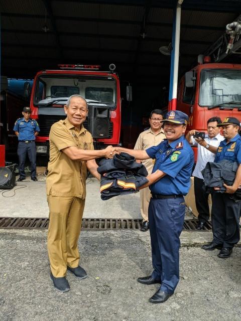 DP2K Kota Medan Terima Peralatan Tugas Dari Pemko Ichikawa Jepang