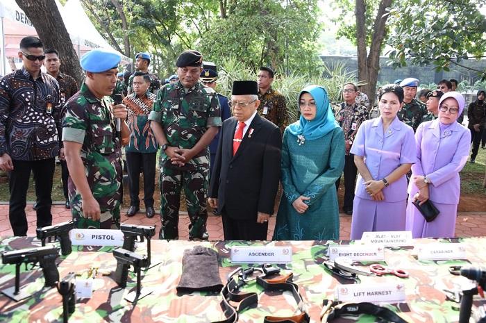 Wapres RI Ma'ruf Amin Kunjungi Mako Paspampres