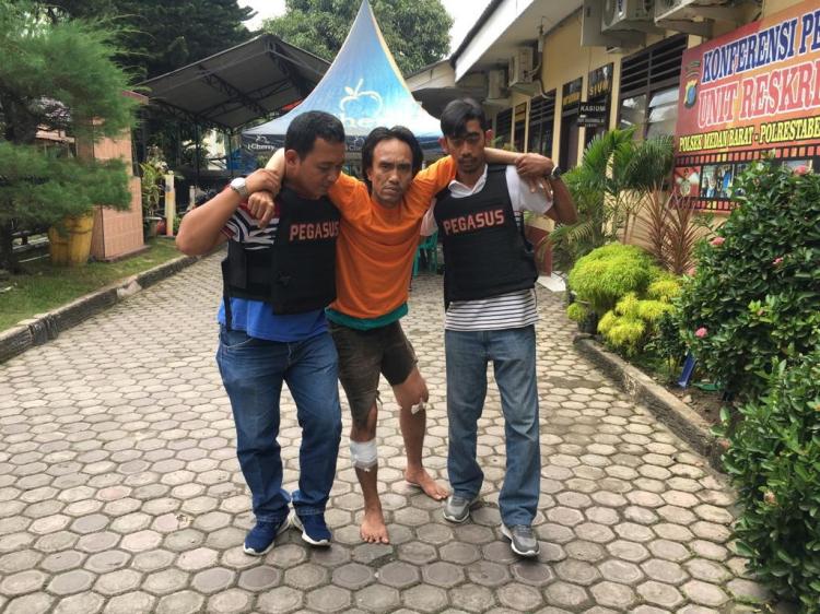 Pembobol Gudang Ditembak Polisi