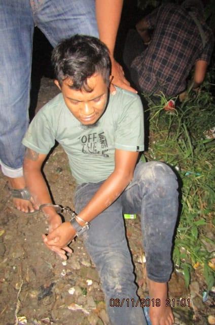 GKN di Kampung Kubur, Seorang Pengedar Sabu Berhasil Ditangkap 