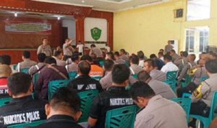 Polres Padangsidimpuan Gelar Psikotest Kepemilikan Senjata