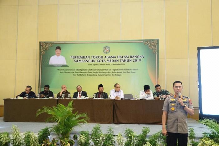 Kombes Dadang Hartanto Jadi Narasumber Pertemuan Tokoh Agama se-Kota Medan