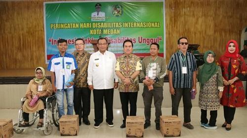 Plt Wali Kota Medan Ajak Penyandang Disabilitas Dukung Program Medan Bersih