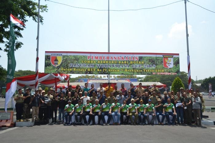 Kodam V/Brawijaya Gelar Lomba Berburu Babi di 5 Hutan Konservasi Jawa Timur