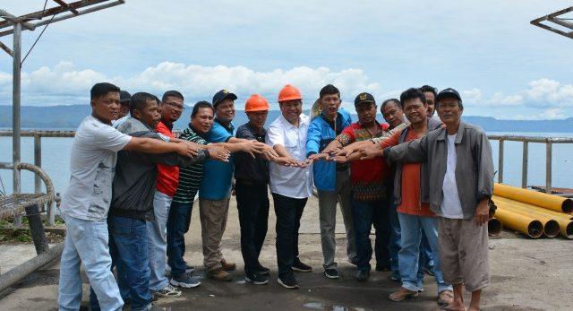 Pembangunan Dermaga Wisata di Desa Silalahi Diharapkan Beroperasi Desember 2019