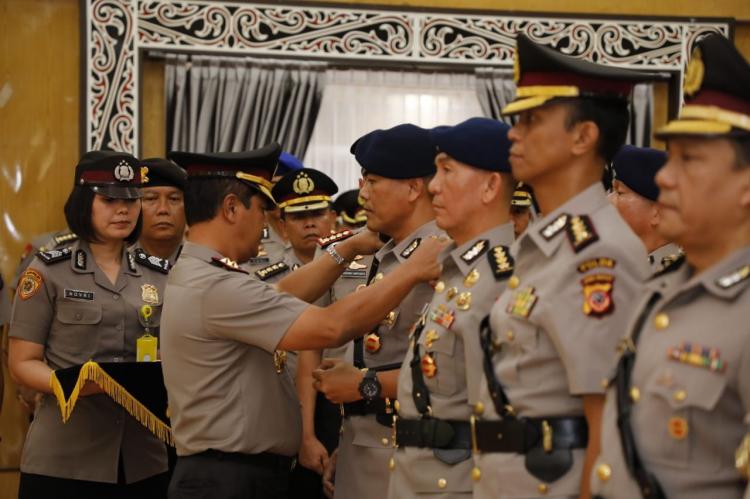 Kombes Pol Abu Bakar Tertusi Resmi Jabat Dansat Brimob Polda Sumut