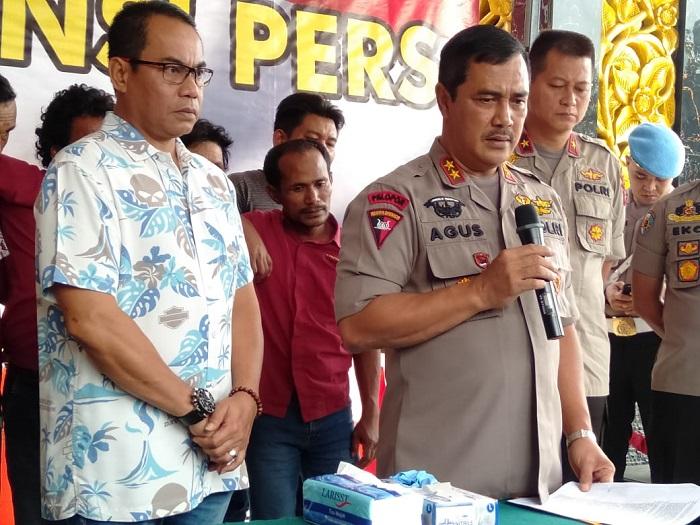 Ditreskrimum Polda Sumut Paparkan Tiga Pelaku Pembunuhan Sanjay dan Maraden di Labuhanbatu