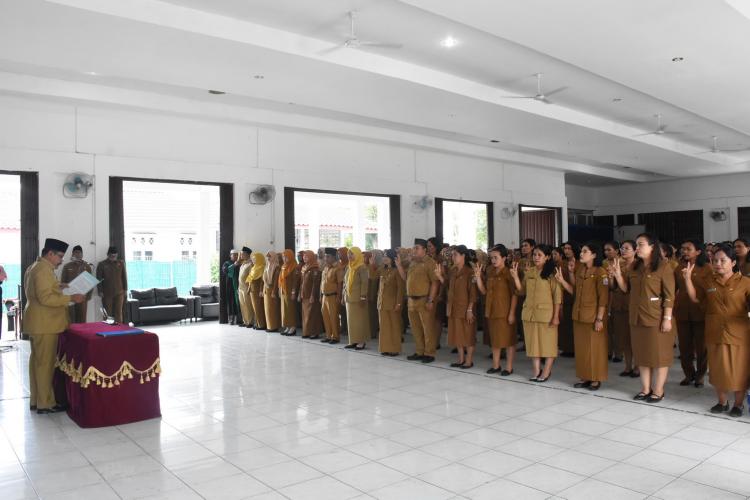 Bupati Lantik Pejabat Fungsional di Lingkungan Pemkab Deli Serdang
