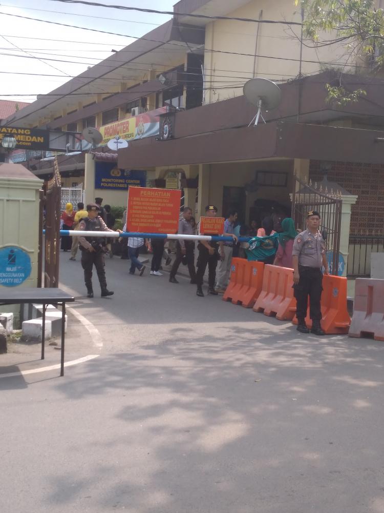 Pasca Bom Bunuh Diri di Polrestabes Medan, Penjagaan Diperketat