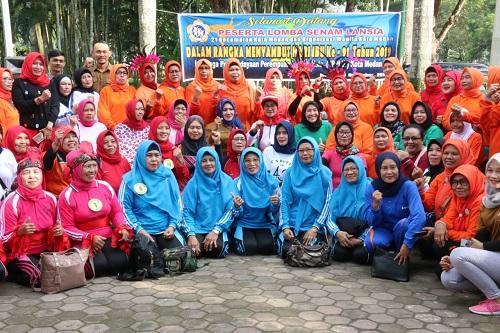 Sambut Hari Ibu ke-91, Dinas P3A&PM Gelar Lomba Senam Lansia