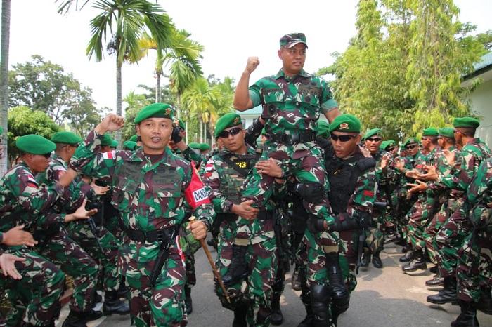 Kasdam I/BB Cek Kesiapan Satgas Yonif 133/YS Penjaga Perbatasan RI-Malaysia di Padang