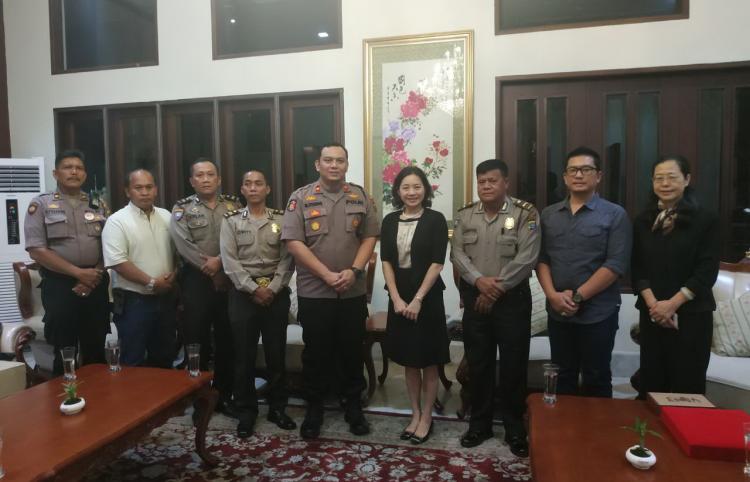 Dihadapan Konjen RRT, Kompol Martuasah Tobing: Kamtibmas Berjalan Baik di Medan Baru