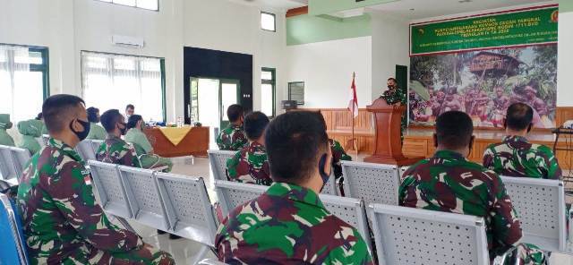 Kodim 1711/Boven Digoel Gelar Komsos Cegah Tangkal Radikalisme dan Separatisme