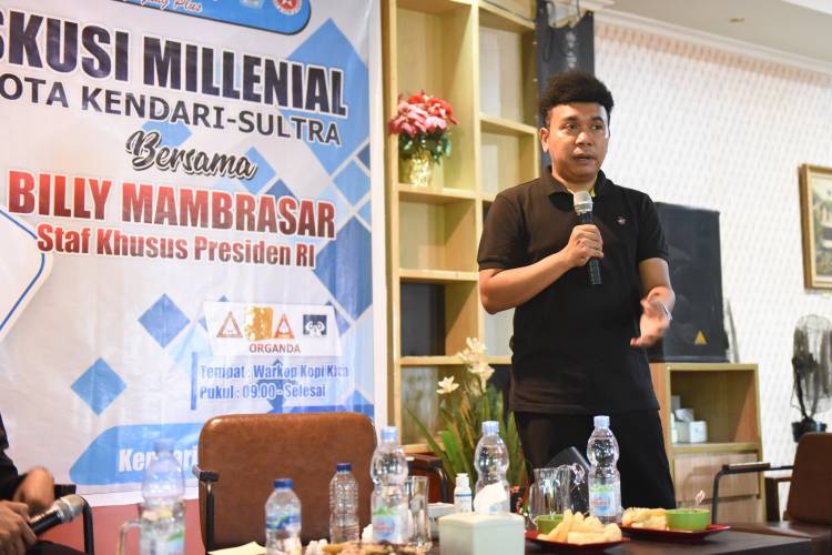 Stafsus Presiden Sambangi Petani Milenial di Konawe Selatan