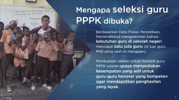 Seleksi Satu Juta Guru Honorer untuk PPPK Tetap Utamakan Kompetensi