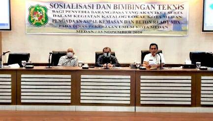 Pemko Medan Gelar Sosialisasi dan Bimtek e-Katalog Lokal