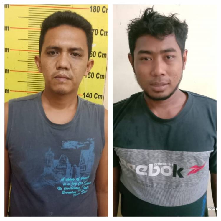 Gelapkan Mesin Colt Diesel Majikan, Polsek Delitua Tangkap Sopir dan Penadah dari Jalan Jamin Ginting Medan