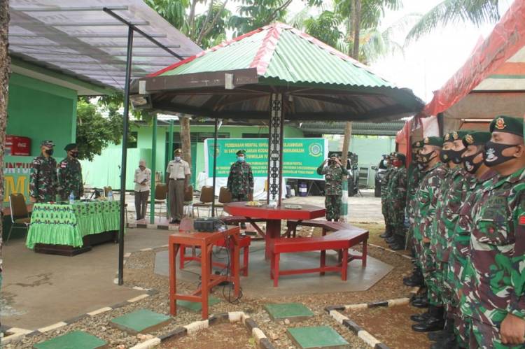 Kabintaldam XVII Cendrawasih Motivasi Satgas Yonif MR 413 Kostrad di Jayapura