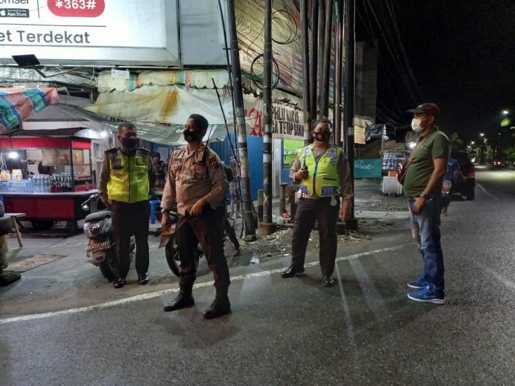 Cegah 3 C,  Polsek Medan Helvetia Patroli Gabungan di Wilayah Hukumnya