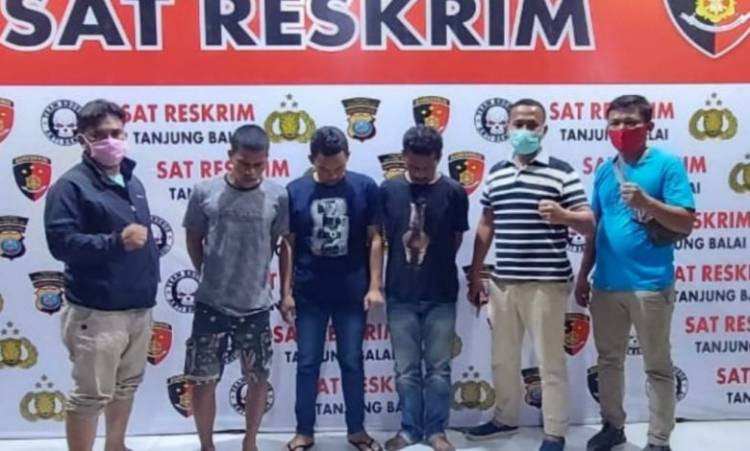 Tiga Pencuri di Jalan Sudirman Ditangkap Polres Tanjungbalai dari Lokasi Berbeda