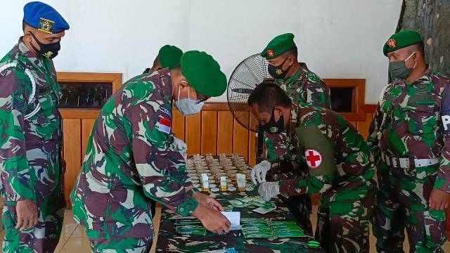 TNI Berantas Narkoba, Korem 174 Merauke Gelar Tes Urine