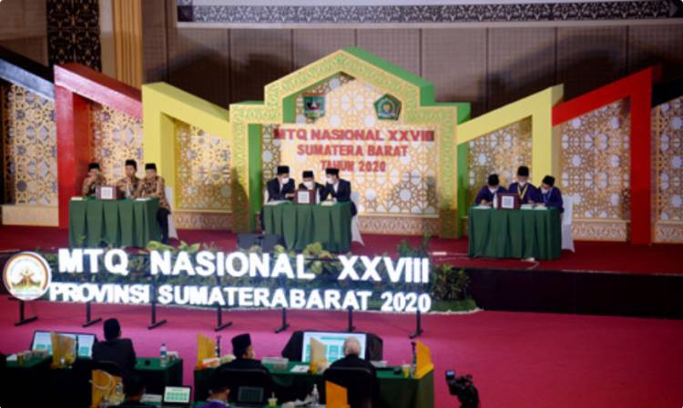 Kafilah Sumut Lolos 5 Cabang Final MTQN 2020 di Sumbar