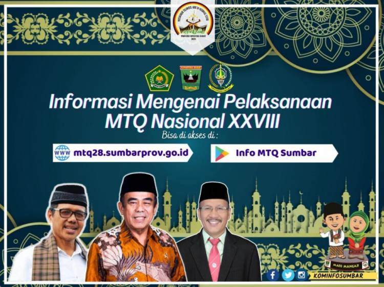 MTQ Nasional 2020 di Sumbar, Ini Panduan Kafilah Saat Tiba di Bandara Minangkabau
