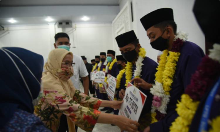 Pemprov Apresiasi Prestasi Kafilah MTQ Asal Sumut di Asrama Haji Medan