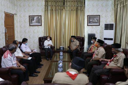 Pjs Walikota Medan Dukung Muscab Gerakan Pramuka Kwarcab Kota Medan
