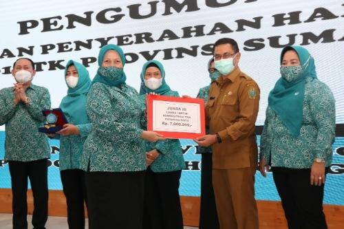 TP PKK Kota Medan Raih Sejumlah Penghargaan dalam Lomba PKK Tingkat Provinsi Sumatera Utara