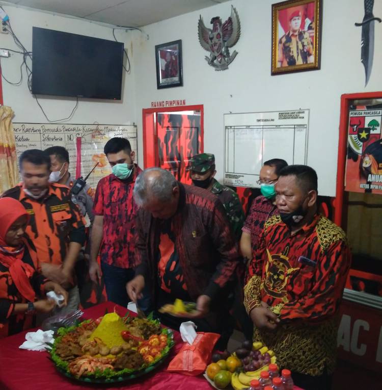 Kodrat Shah Resmikan Renovasi Kantor PAC PP Medan Area, Ajak Kader Berbuat Baik kepada Masyarakat