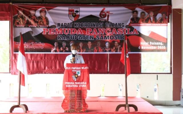Pjs Bupati Samosir Harapkan Pemuda Pancasila Jadi Motor Penggerak Pembangunan