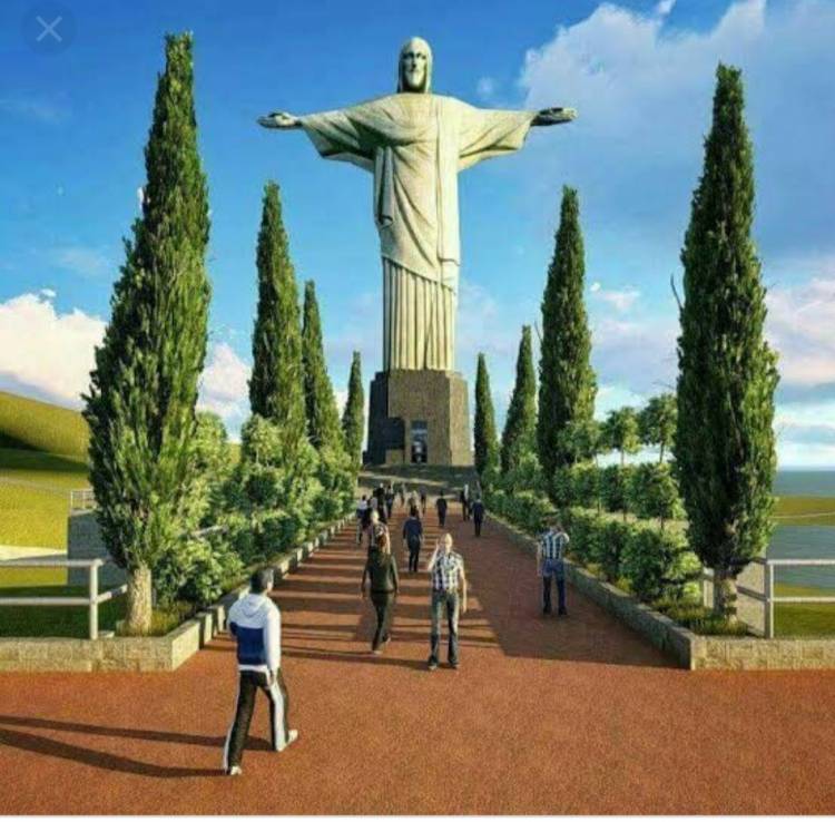 Rapidin Simbolon Optimis Patung Kristus di Bukit Sibeabea Samosir Dapat Saingi Brazil