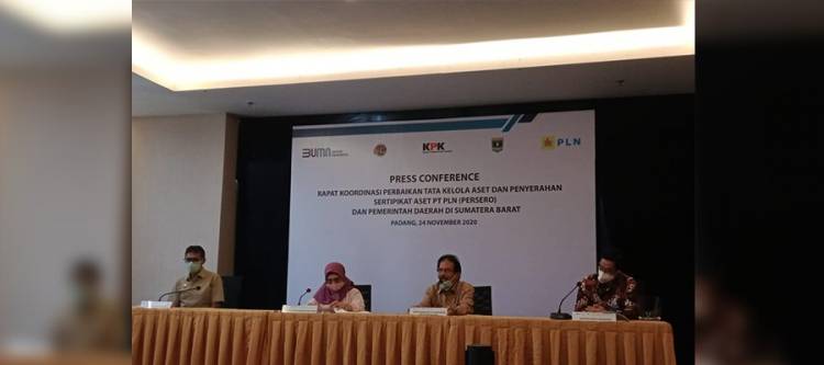 KPK Apresiasi Capaian Sertifikasi Aset PLN di Banten dan Sumbar