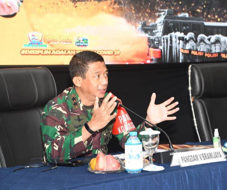 Kunjungi Tuban, Pangdam V/Brawijaya Ingatkan Netralitas
