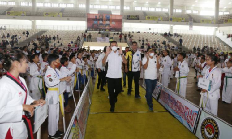 Musa Rajekshah Hadiri Penutupan Kejuaraan Taekwondo Poomsae 2020