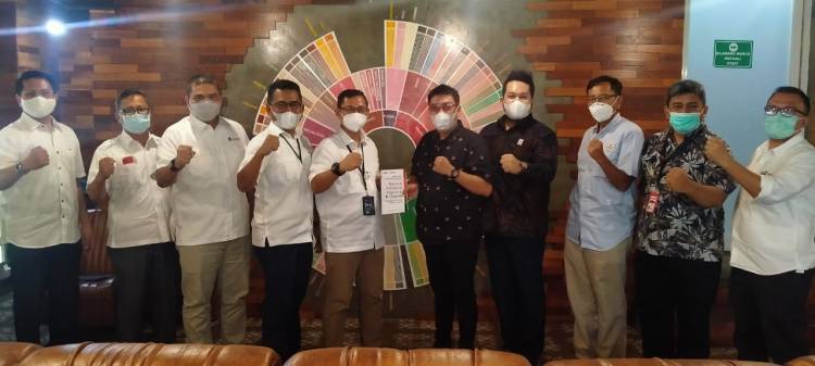 Silaturahmi dengan Pelindo 1, KAD Anti Korupsi Sumut Sosialisasikan Pencegahan Tindak Pidana Korupsi